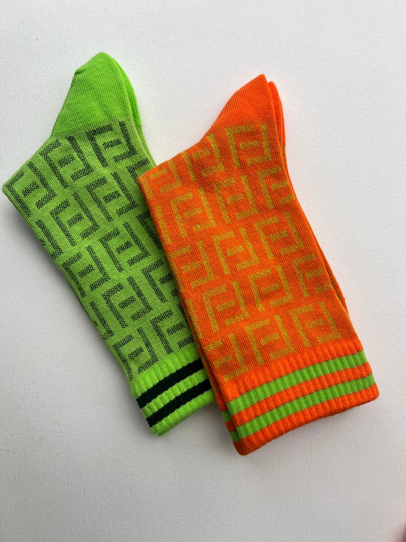 Fendee Socks | Neon Colours