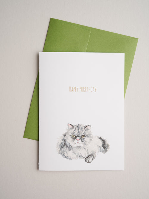 BD-20-12 | Purrthday - Greeting Cards - Queen & Grace