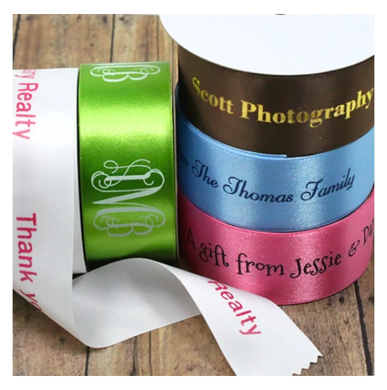 Personalized Satin Ribbon 7 8
