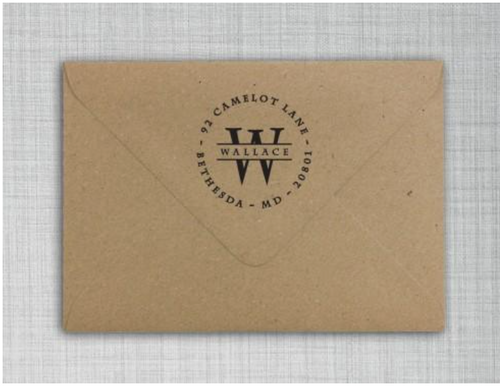 Wallace Return Address Stamp