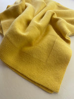 Cashmere Baby Blanket | Yellow