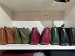Mini Leather Crossbody Handbag Gia