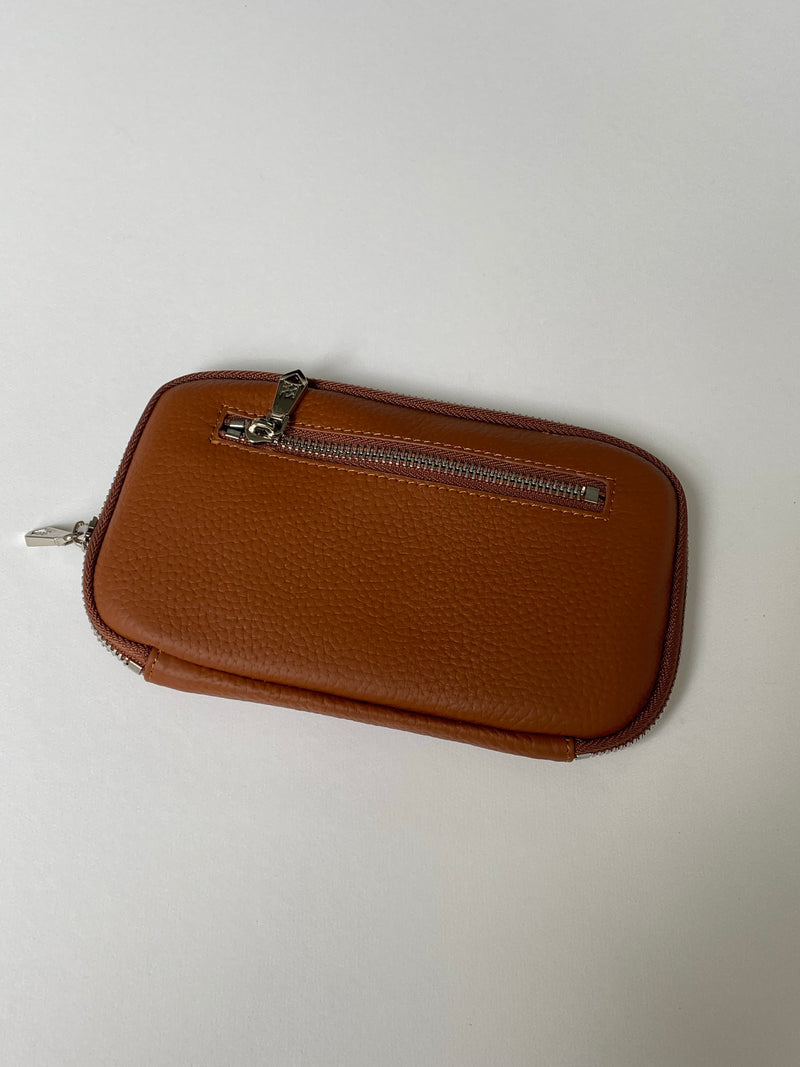 Leather Travel Wallet Madison | Walnut