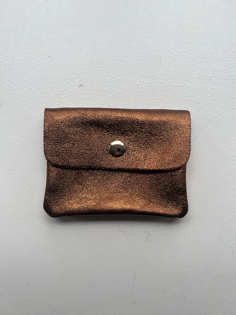 Mini Leather Snap Wallets | Mini Size