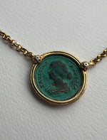 Italian Coin Necklace | Augustina