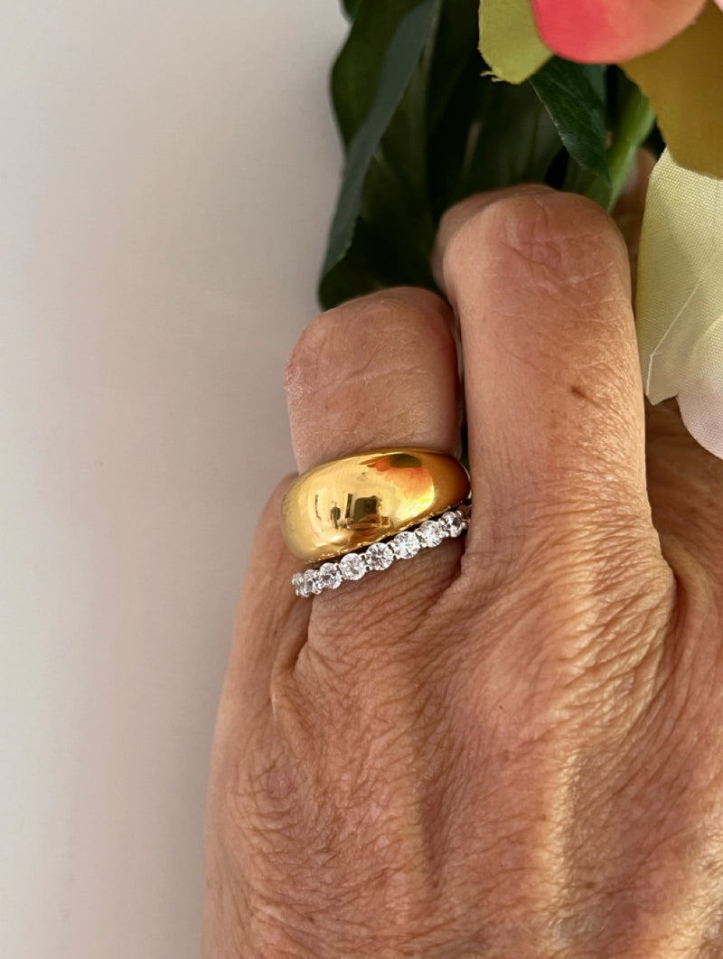 Gold Dome Ring | Molly