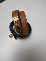 Hermes Inspired Leather Bracelet | Sienna