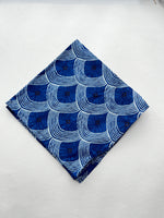 Set of Four Napkins | Blue Rainbow