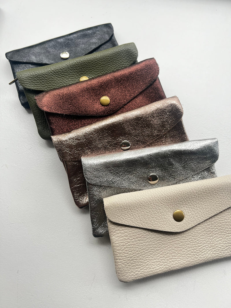 Leather Snap Wallets | New Colours
