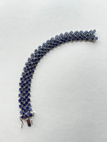 Iolite Cuff Bracelet