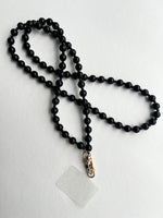 Italian Crossbody Cell Phone Strap | Resin Beads