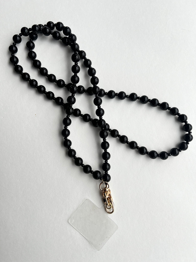 Italian Crossbody Cell Phone Strap | Resin Beads