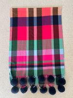 Colourful Pom Pom Scarves | Pom