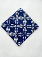 Set of Four Napkins | Navy Stars