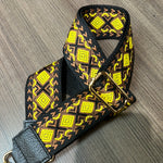 Purse Strap Black & Yellow | Tina