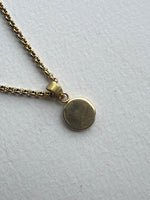 Italian Coin Necklace | Tiny