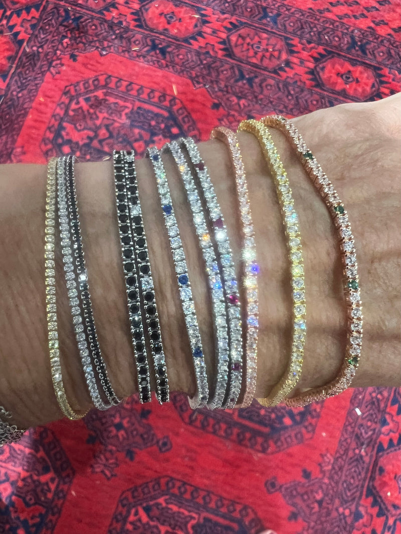 Swarovski Micro Tennis Bracelets | Back in Stock