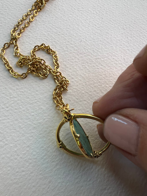 Italian Roman Coin Necklace | Spin