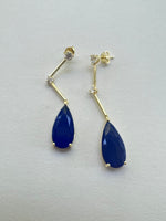 Blue Drop Earrings | Azure | One left!