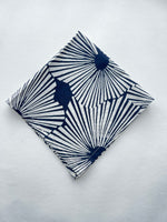 Set of Four Napkins | Navy Poppies
