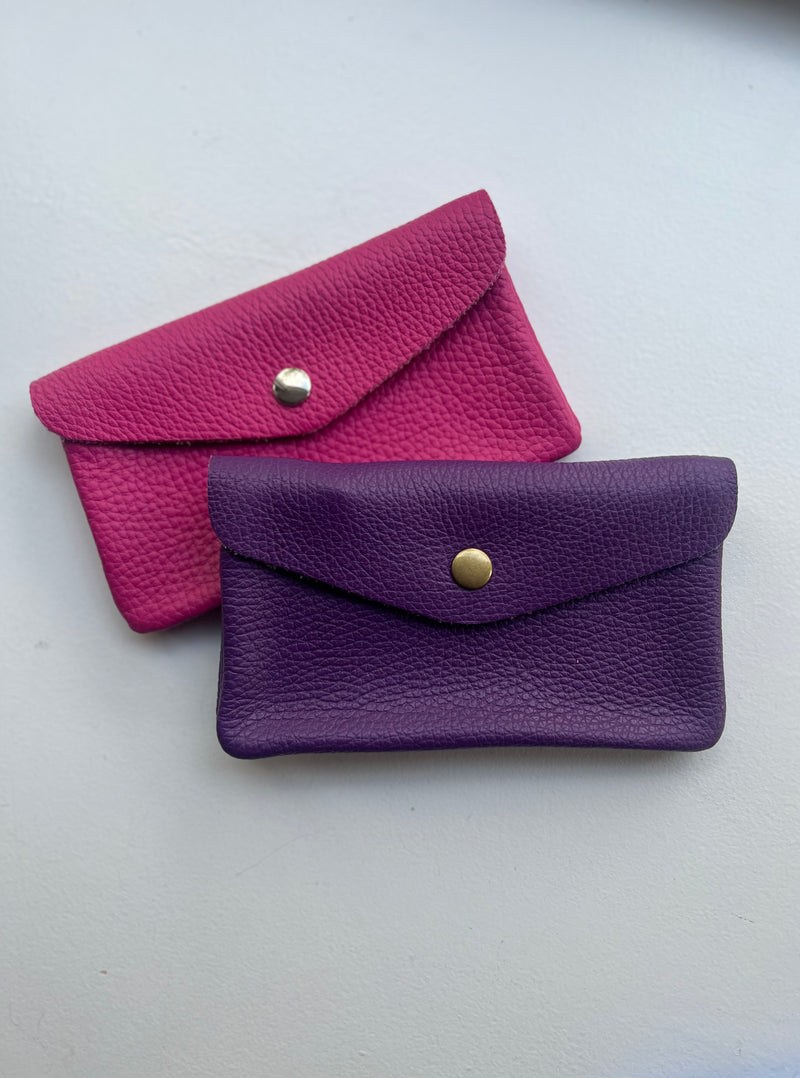 Leather Snap Wallets | New Colours