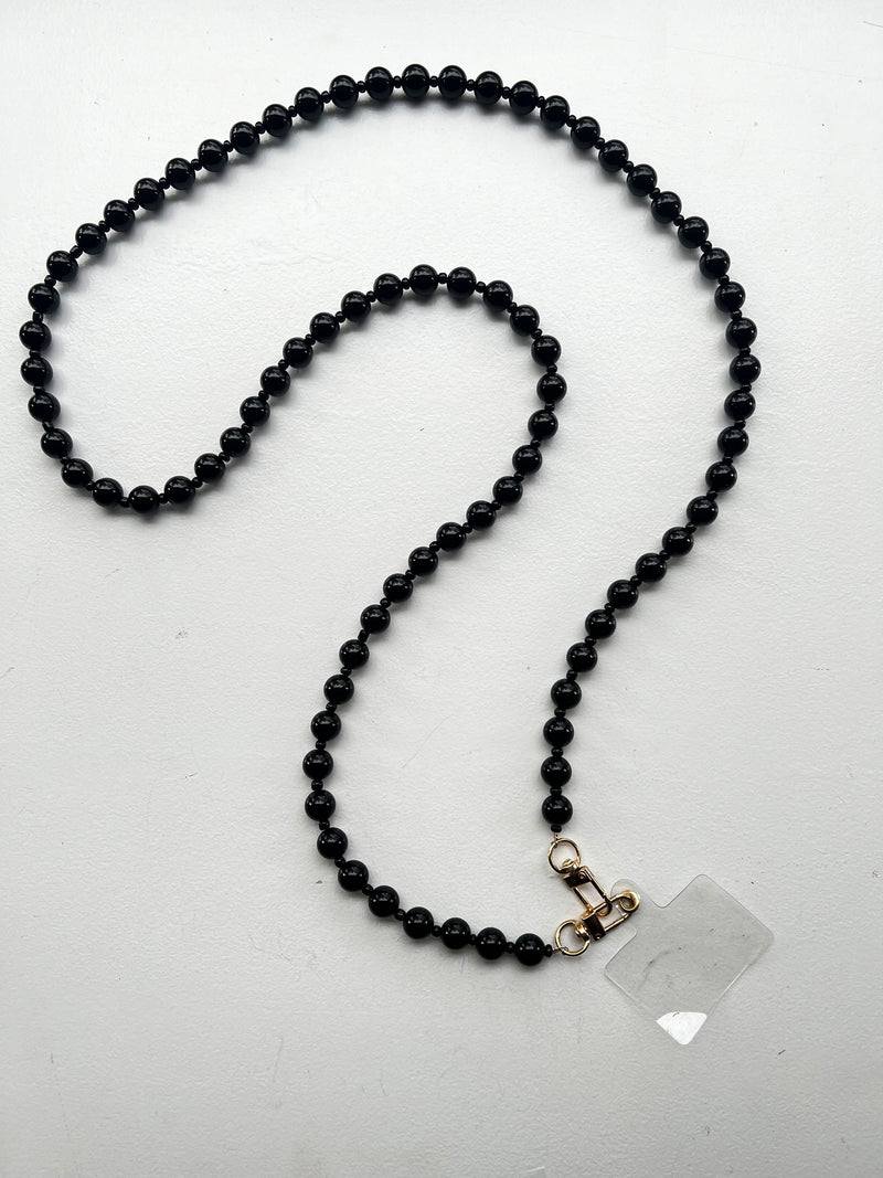Italian Crossbody Cell Phone Strap | Resin Beads