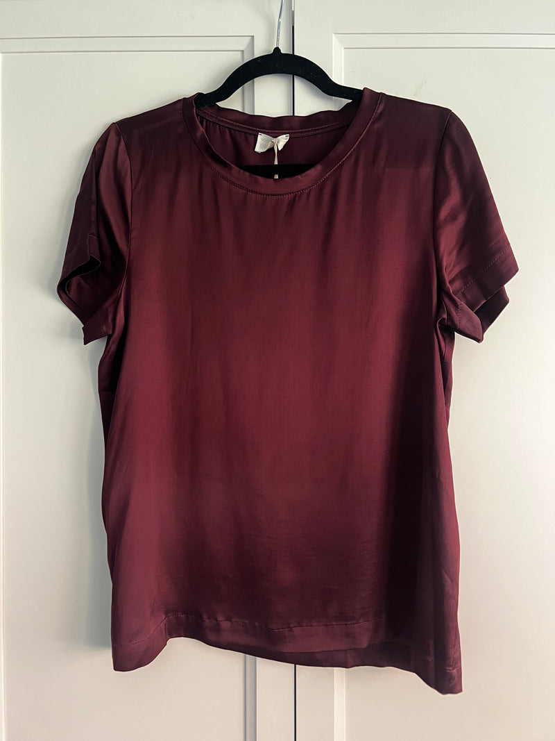 Italian Short Sleeve Silky Tee's | Kelly
