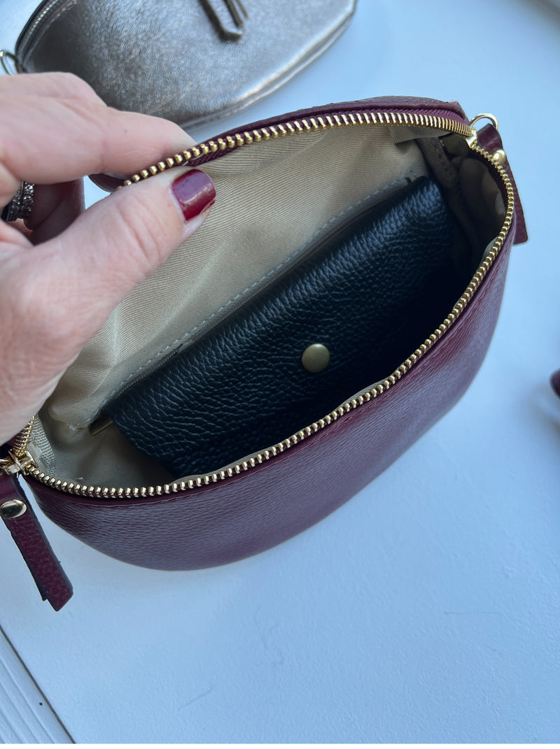 Leather Crossbody Fanny | New Colours