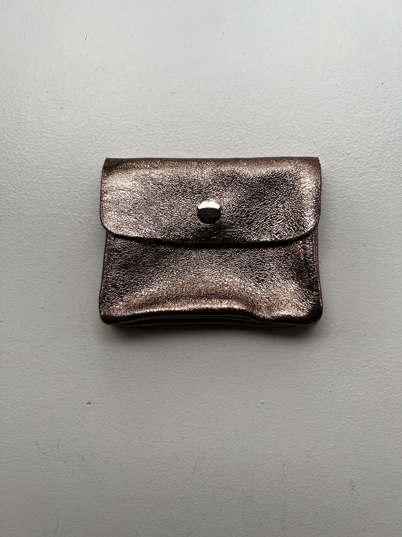 Mini Leather Snap Wallets | Mini Size