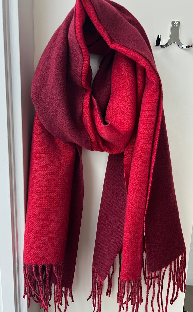 Super Soft Two Tone Scarves | Six Colours