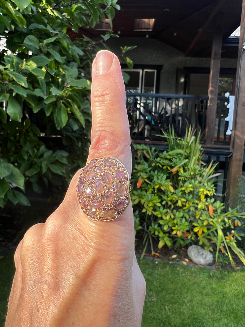 Italian Crystal Rings | Betty