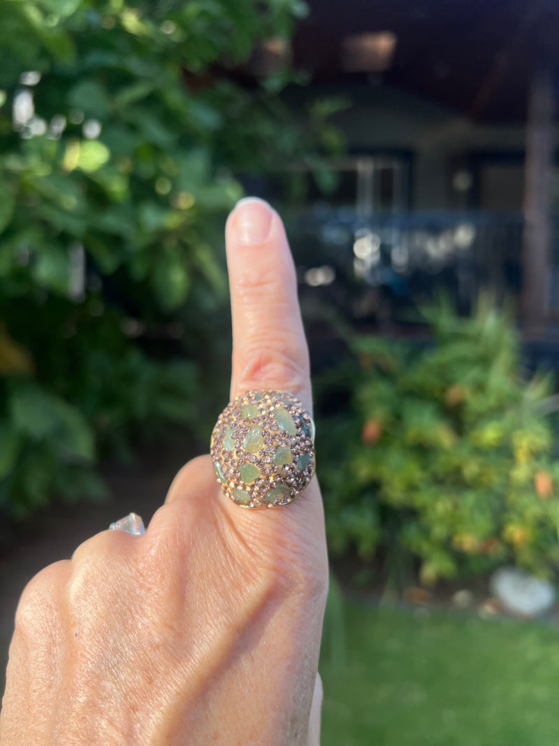 Italian Crystal Rings | Betty