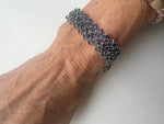 Iolite Cuff Bracelet