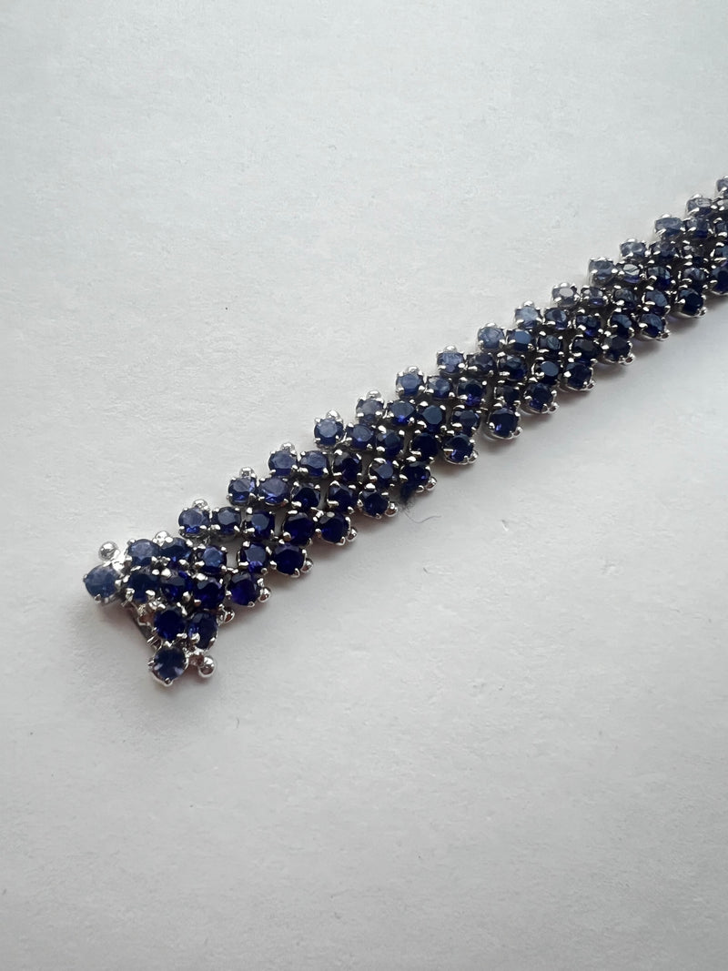 Iolite Cuff Bracelet