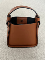 Structured Small Leather Tote | Norah