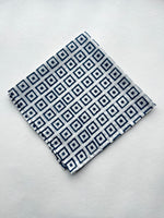 Set of Four Napkins | Navy Squares