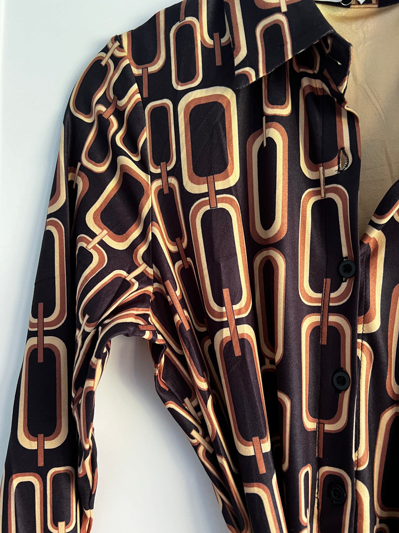 Italian Jersey Dresses | Geometric Patterns