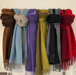 Super Soft Two Tone Scarves | Six Colours
