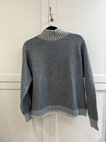 Cashmere Blend Mock Turtleneck