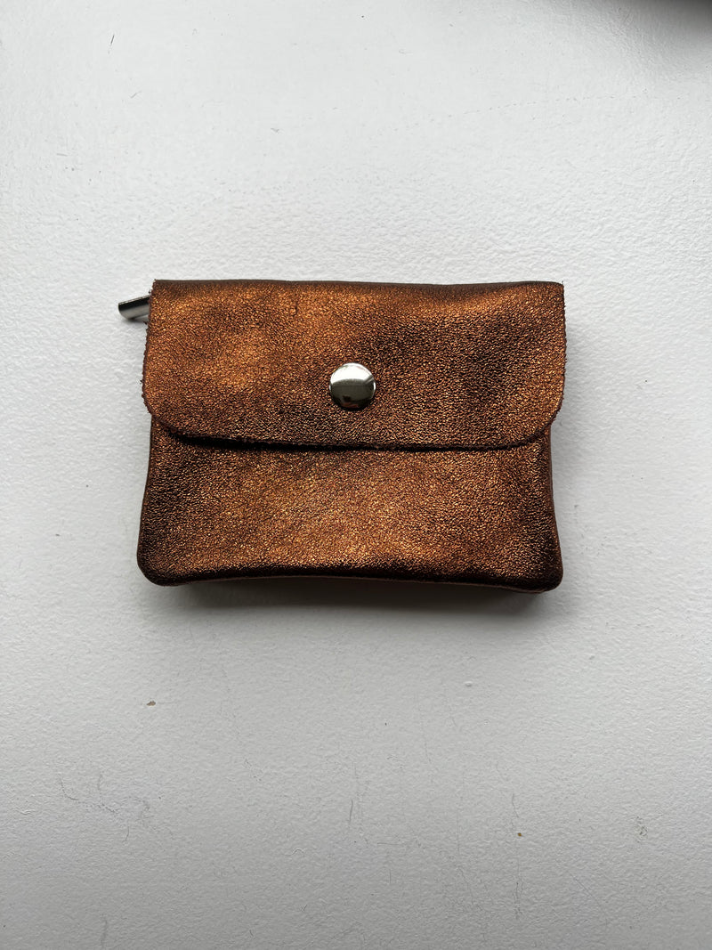 Mini Leather Snap Wallets | Mini Size