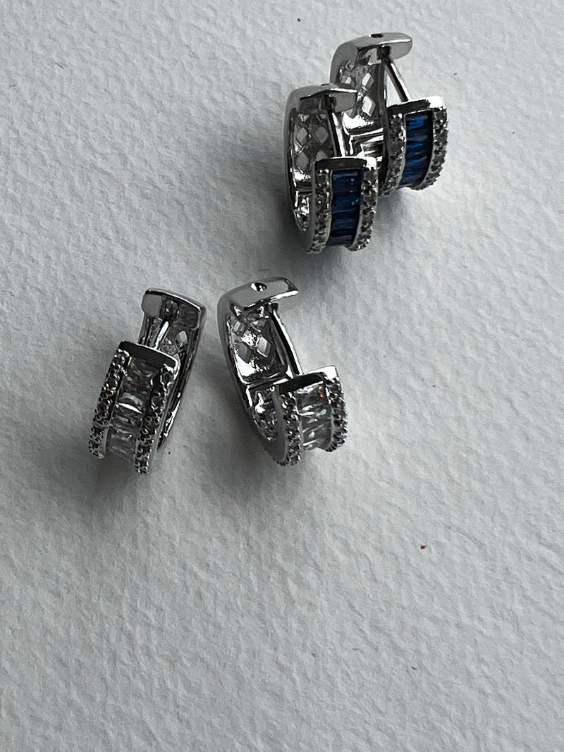 Diamond Huggie Earrings | Diana