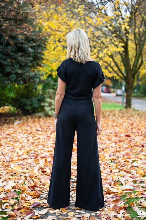 Italian Black Pants | Giselle