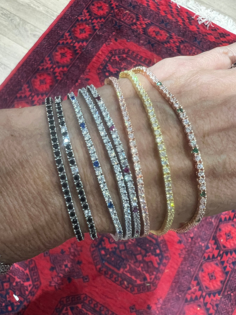 Swarovski Micro Tennis Bracelets | Back in Stock