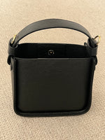 Structured Small Leather Tote | Norah
