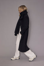 Cashmere Euro Wrap | Black