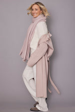 Cashmere Euro Wrap | Dusty Pink
