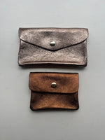 Mini Leather Snap Wallets | Mini Size
