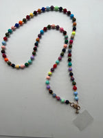 Italian Crossbody Cell Phone Strap | Resin Beads
