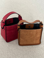 Structured Small Leather Tote | Norah