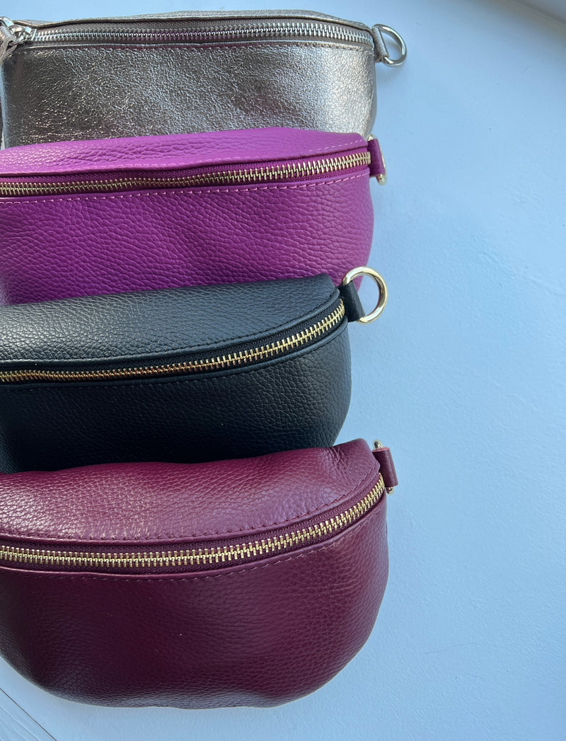 Leather Crossbody Fanny | New Colours